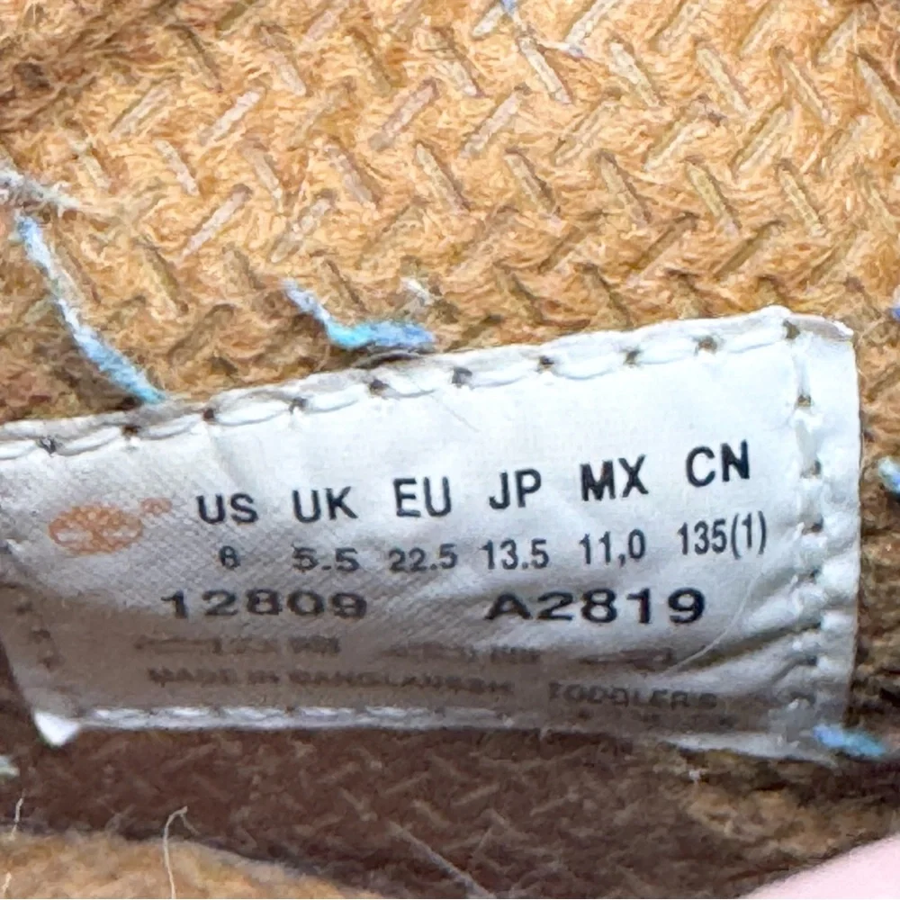 Toddler Timberland 6-Inch Waterproof Boots‎ - Wheat Nubuck - Size Toddler 8